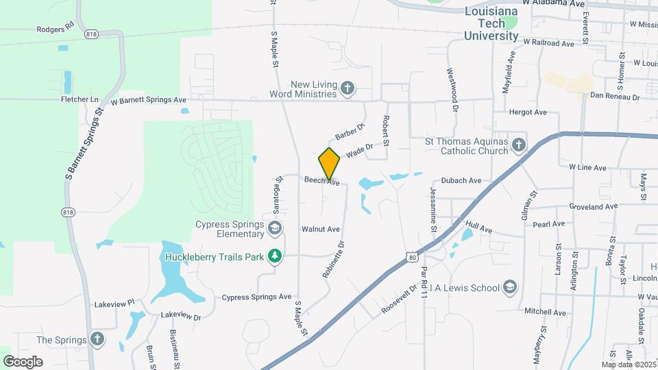 901 Dogwood St Map and Location Details