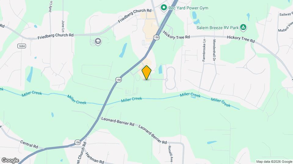 Aaronfield at Millers Creek Map and Location Details