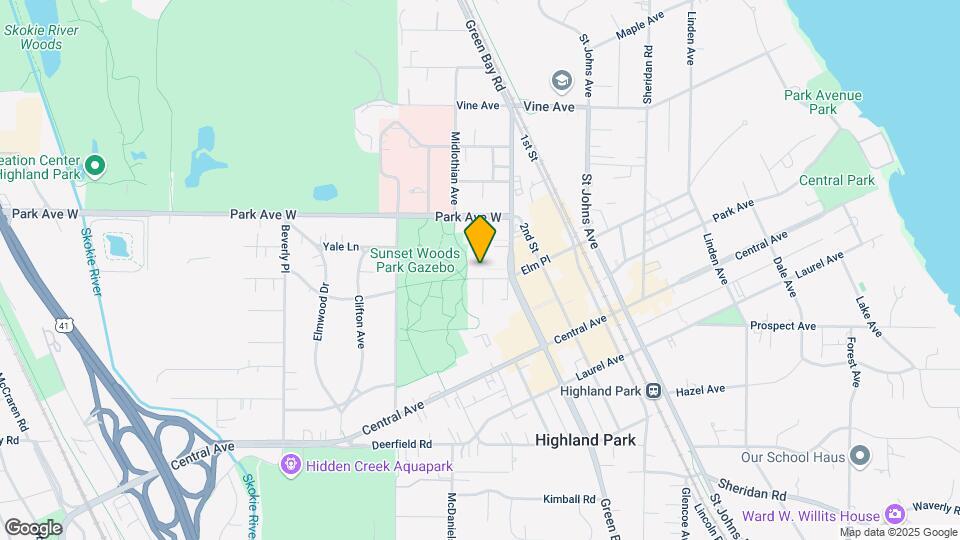 727 Elm Pl, Unit 201 Map and Location Details