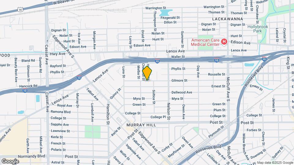 3634 Gilmore St Map and Location Details