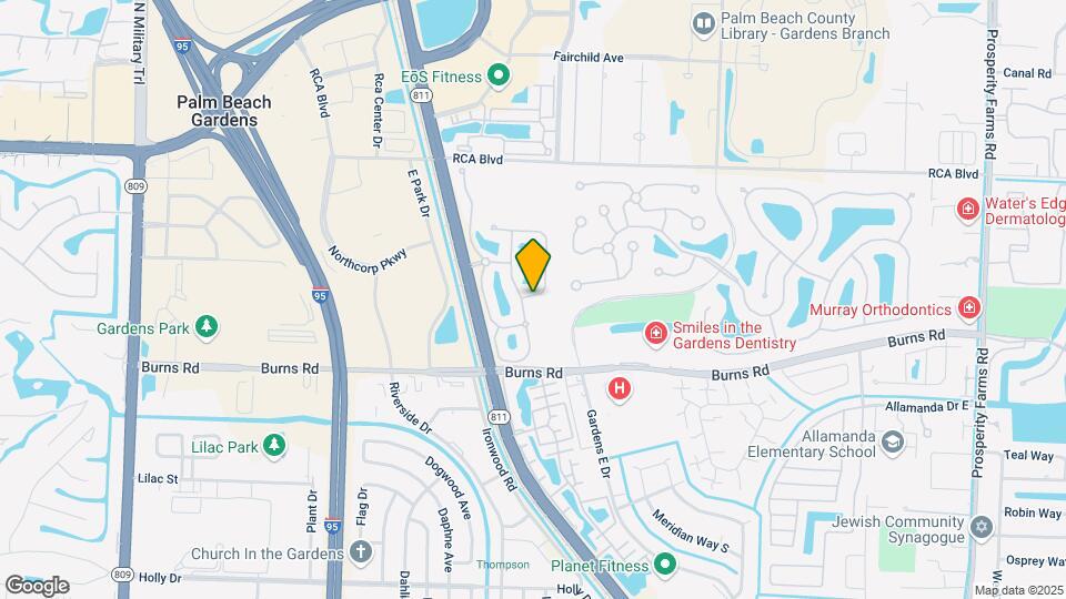 400 Capistrano Dr Map and Location Details