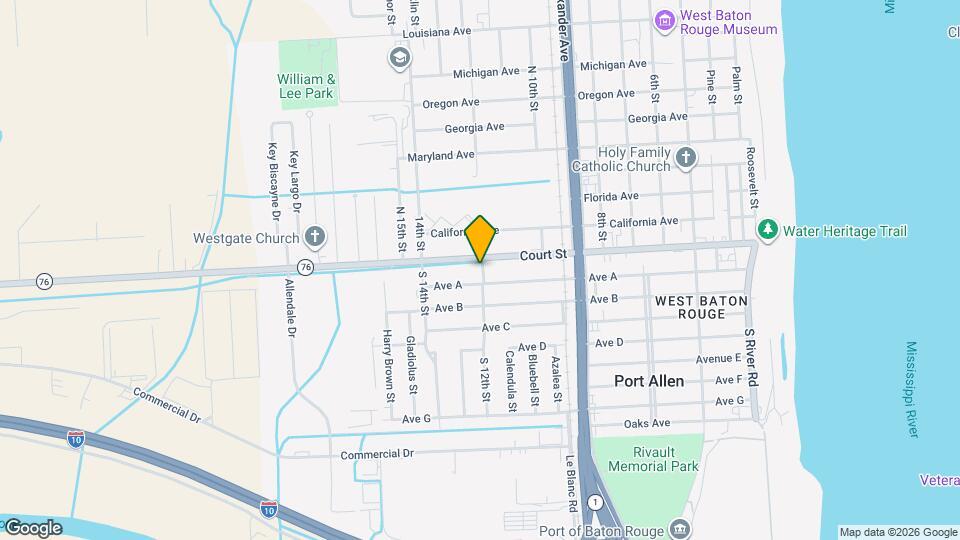 125 S 12th St Map and Location Details