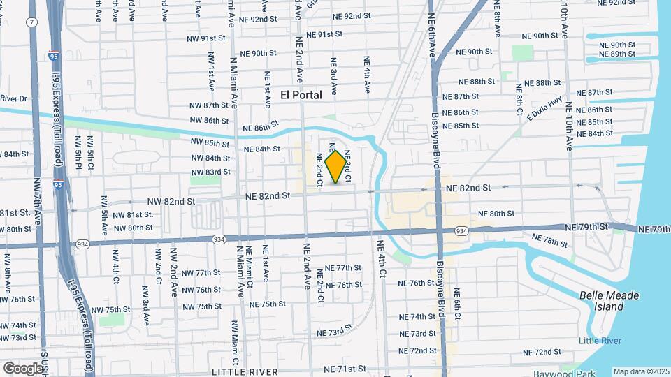 295 NE 82nd St Mapa y Detalles de la Ubicación