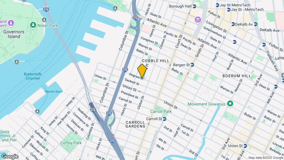 228 Degraw St Mapa y Detalles de la Ubicación