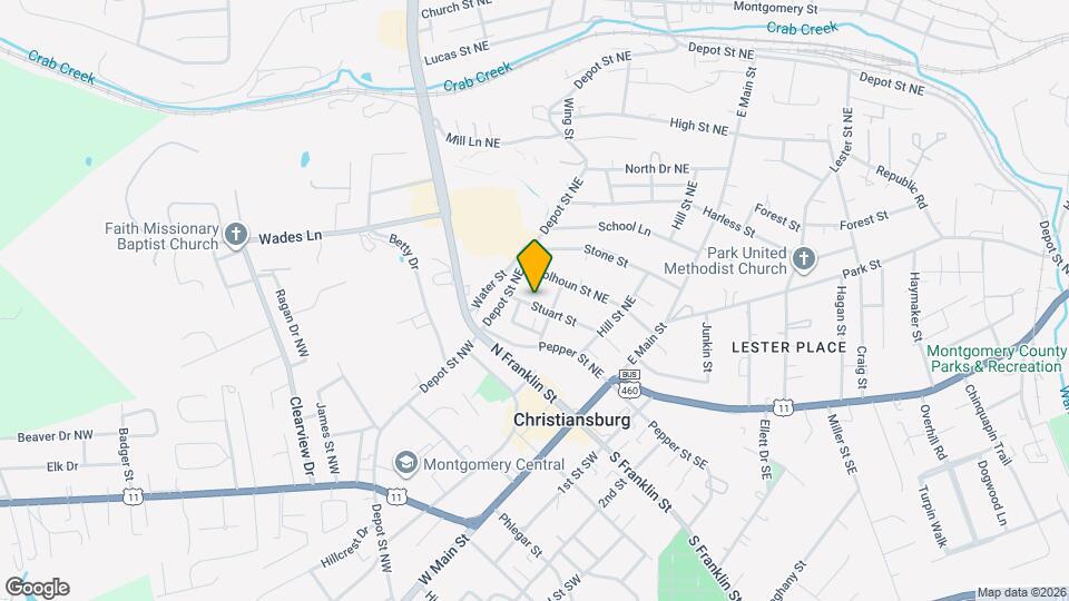 450 Stuart St Map and Location Details