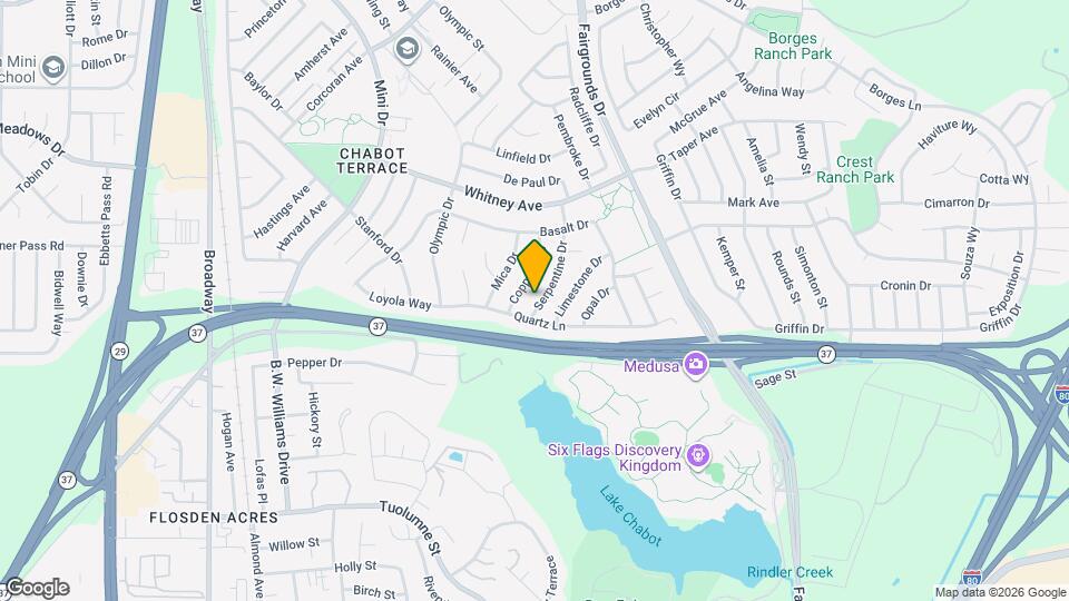 125 Serpentine Dr Map and Location Details