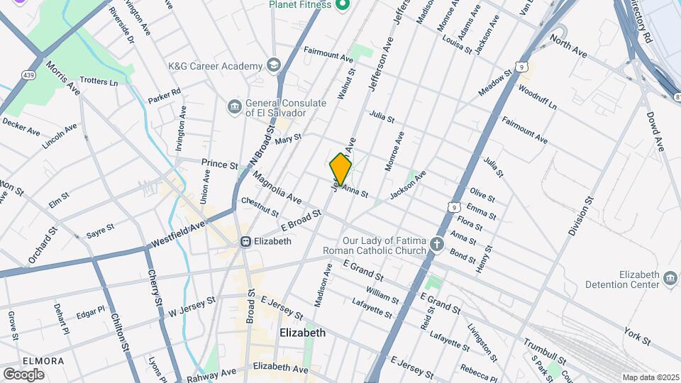 1116 Anna St Mapa y Detalles de la Ubicación