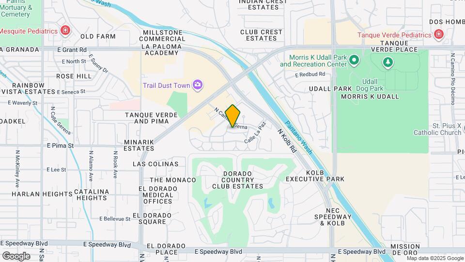 1967 N Camino Serna Map and Location Details