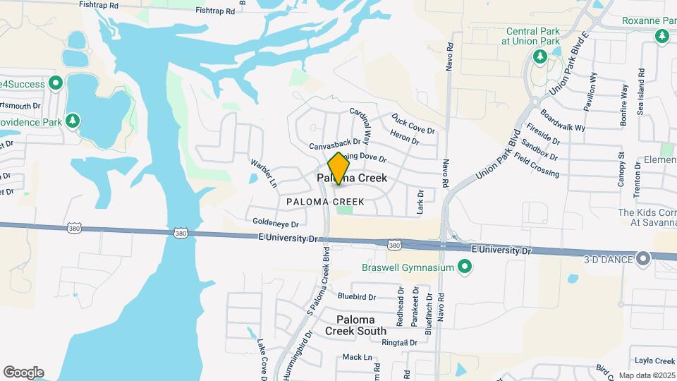 808 Partridge Dr Map and Location Details