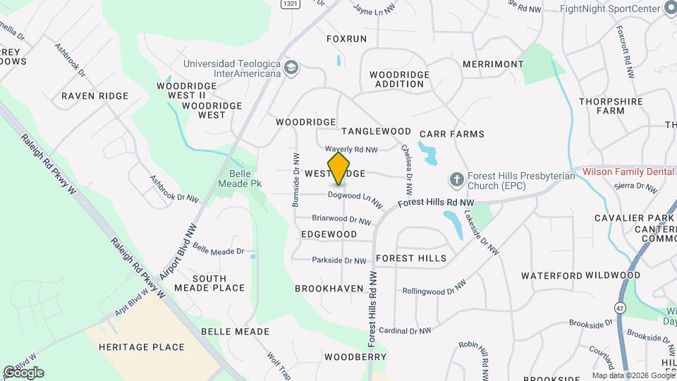 1302 Dogwood Ln NW Map and Location Details