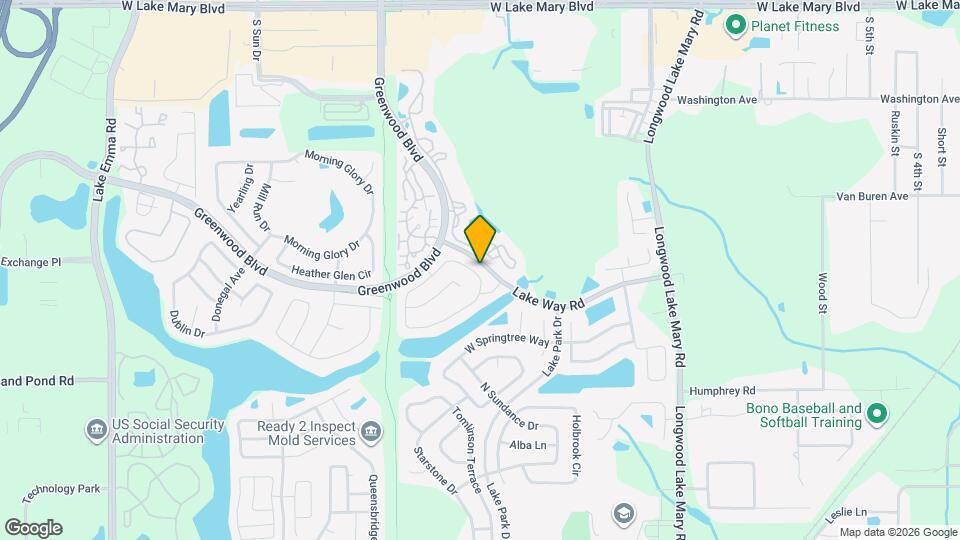 164 Lakebreeze Cir Mapa y Detalles de la Ubicación