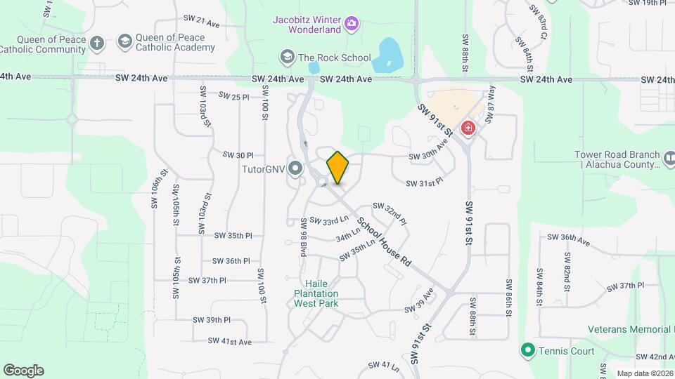 3124 SW 94th Way Mapa y Detalles de la Ubicación