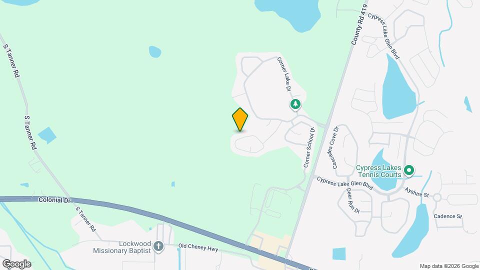 1651 Corner Meadow Cir Mapa y Detalles de la Ubicación