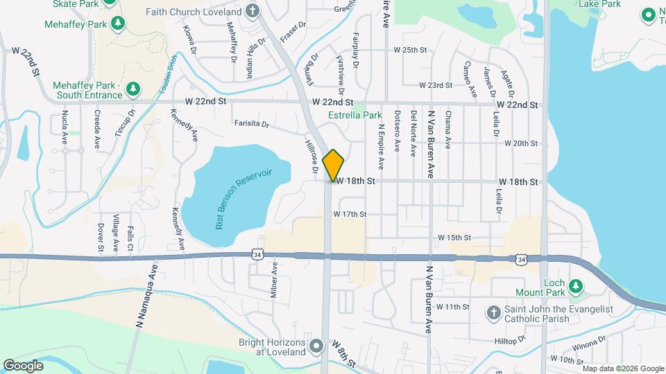 2366 W 18th St Map and Location Details