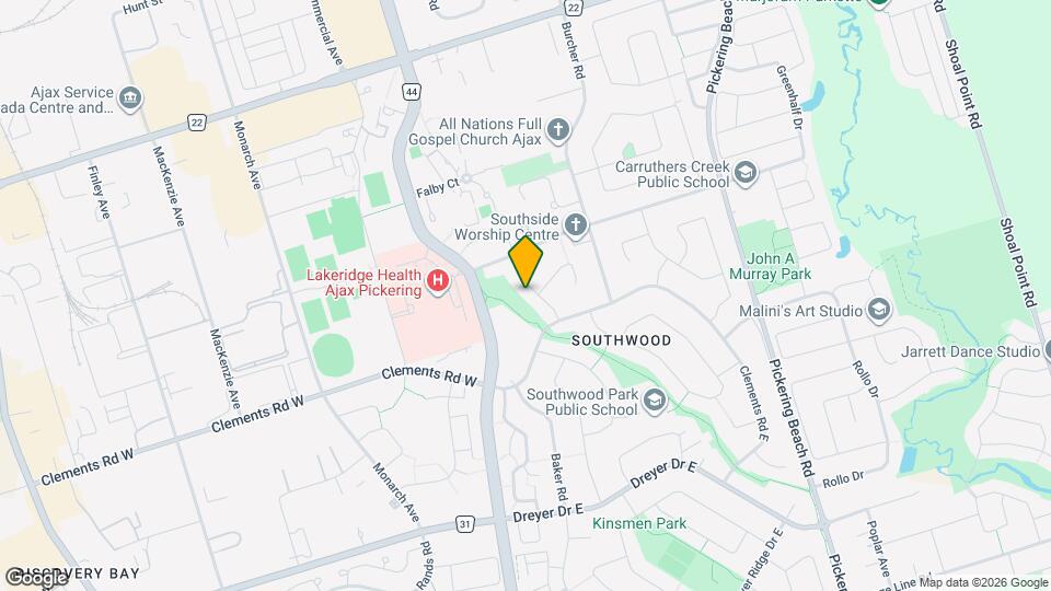 153 Simpson Rd Map and Location Details