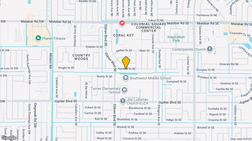 490 Hatcher St SE Map and Location Details
