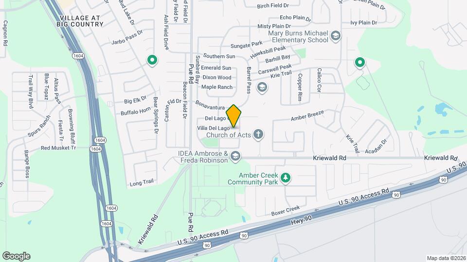 10116 Villa Del Lago Map and Location Details