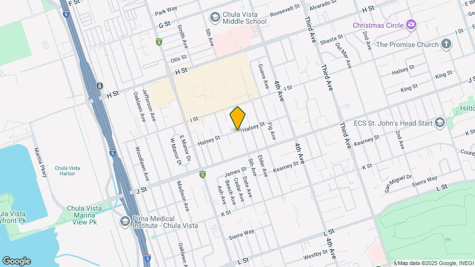 654 5th Ave Map and Location Details