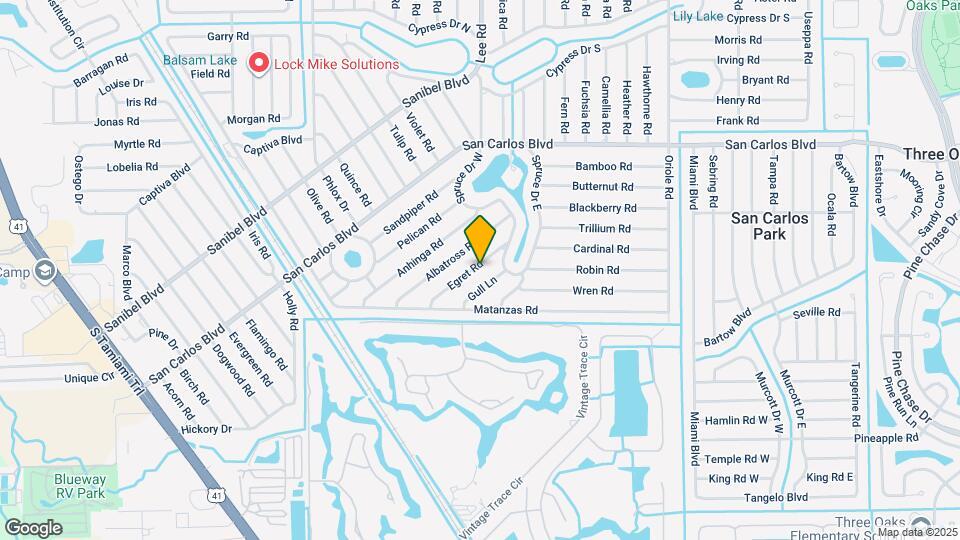 8160 Egret Rd Map and Location Details