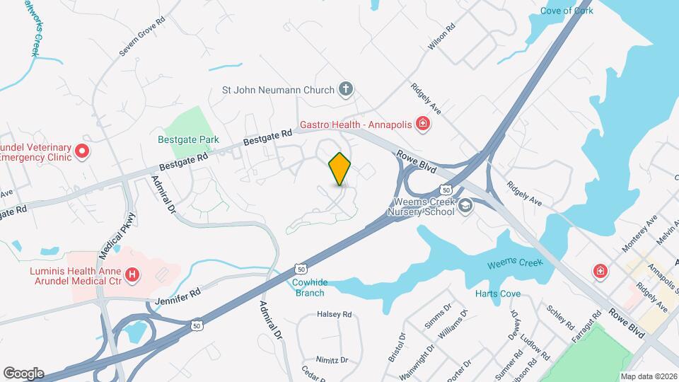 2002 Peggy Stewart Way Mapa y Detalles de la Ubicación