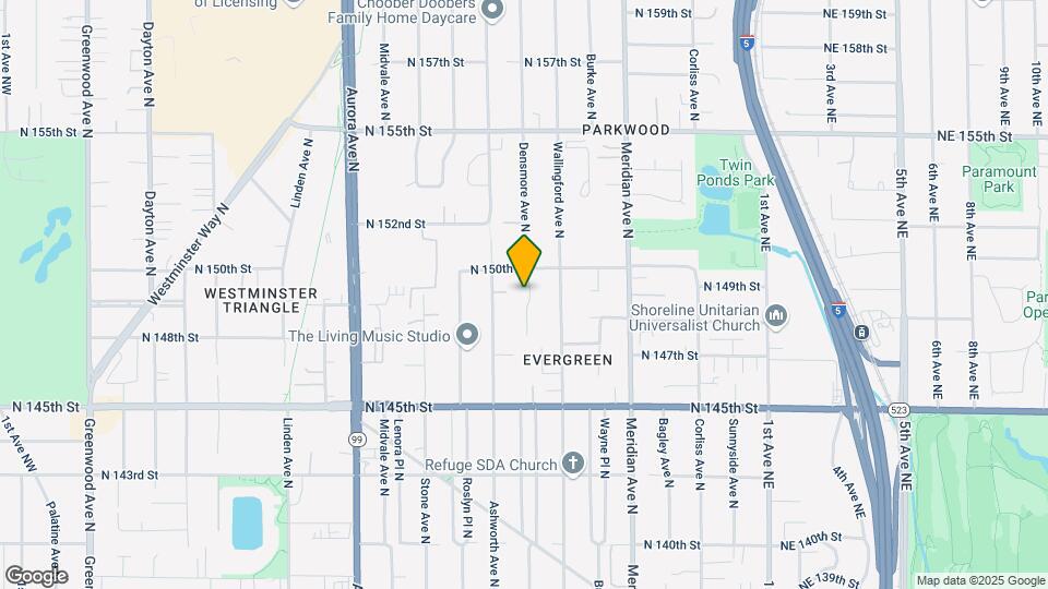 14841 Densmore Ave N Map and Location Details