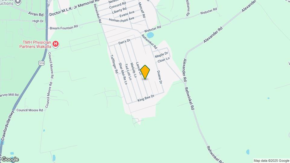 127 Lance Ln Map and Location Details