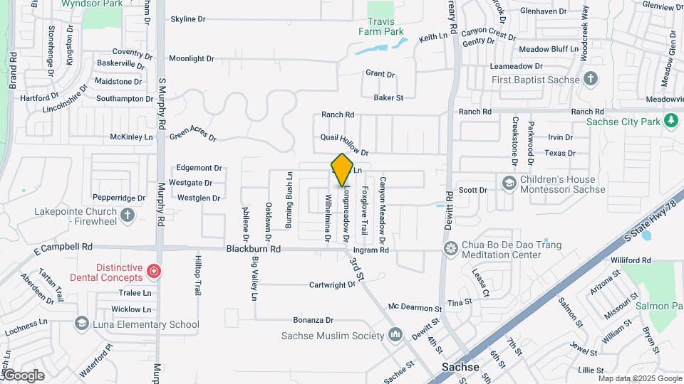 7007 Longmeadow Dr Map and Location Details