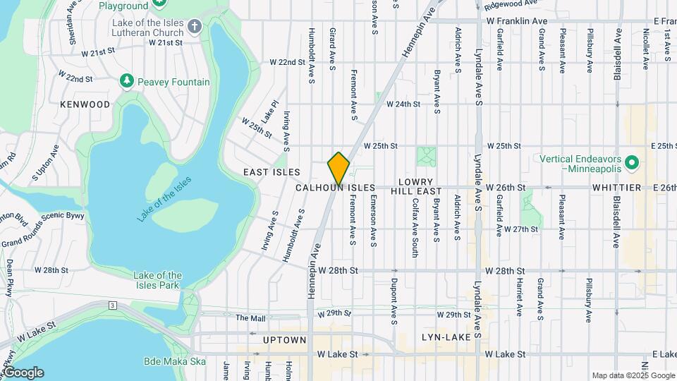 2601 S Hennepin Ave Map and Location Details