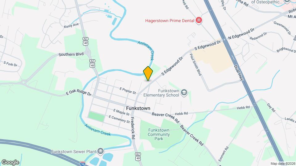 445 S Edgewood Dr, Unit 2 Mapa y Detalles de la Ubicación