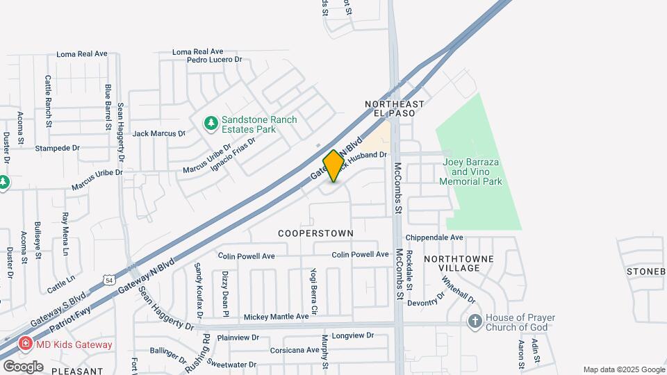 5645 Michael P Anderson Ln Map and Location Details