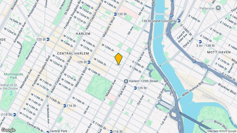 26 W 127th St Map and Location Details