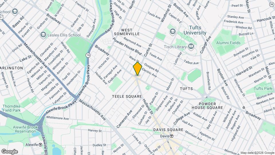 1121 Broadway, Unit 3 Map and Location Details