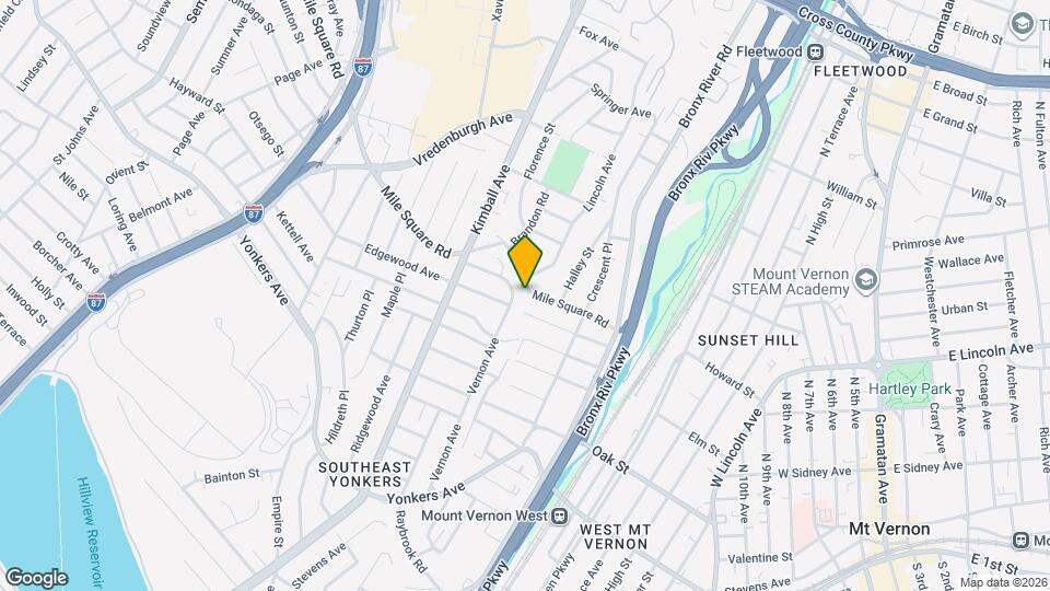 1083 Mile Square Rd, Unit Ground Floor Mapa y Detalles de la Ubicación