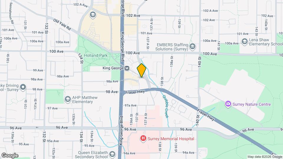 King George Hub Phase D Map and Location Details