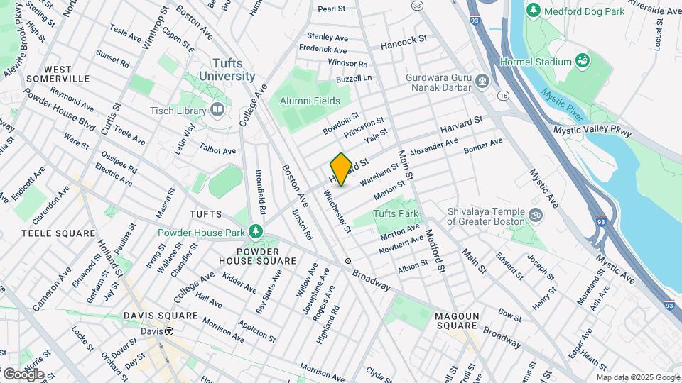 75 Wareham St, Unit 1 Map and Location Details