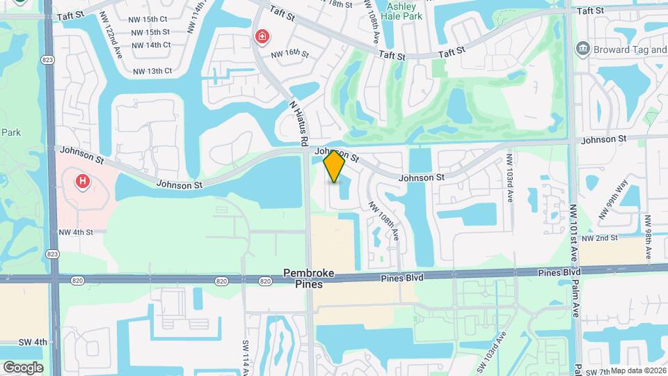 505 NW 109th Ave Map and Location Details