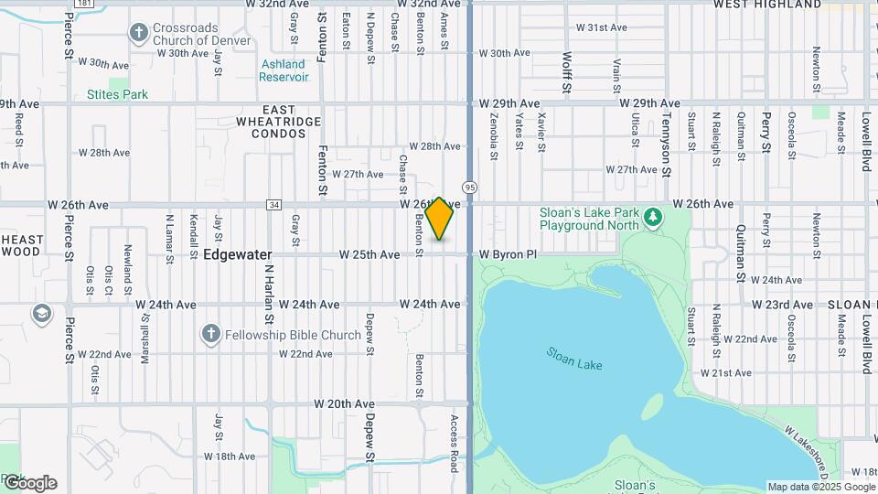 2515 Ames St Map and Location Details