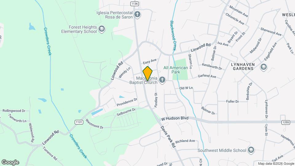 2207 Garland Ave Map and Location Details