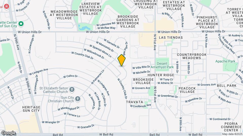 9339 W Spanish Moss Ln Map and Location Details