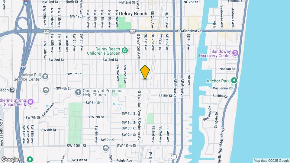 326 SE 1st Ave Map and Location Details