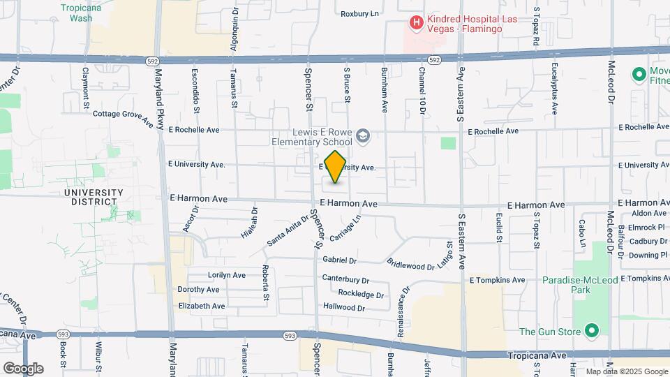 1850 Camino Verde Ln Map and Location Details