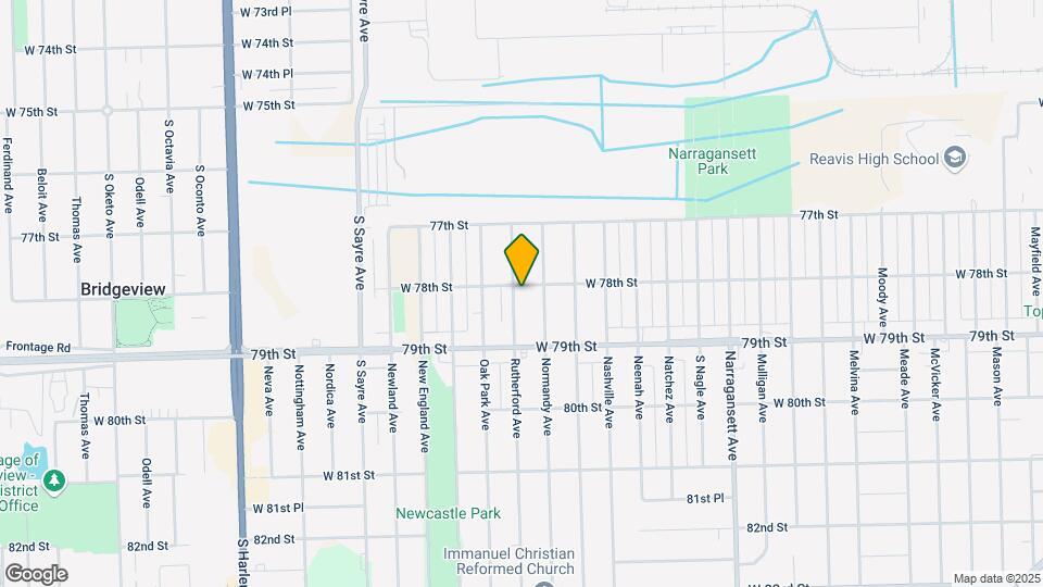 7809 Rutherford Ave Map and Location Details