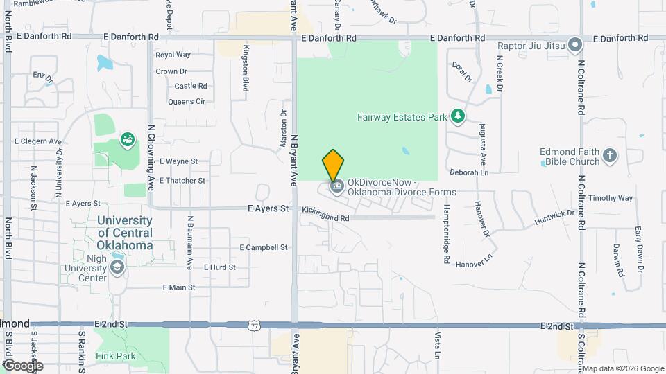 1622 Windhill Ave Map and Location Details