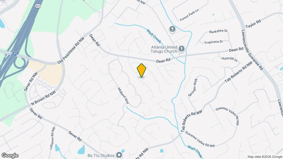 2287 Birch Hollow Trail Map and Location Details