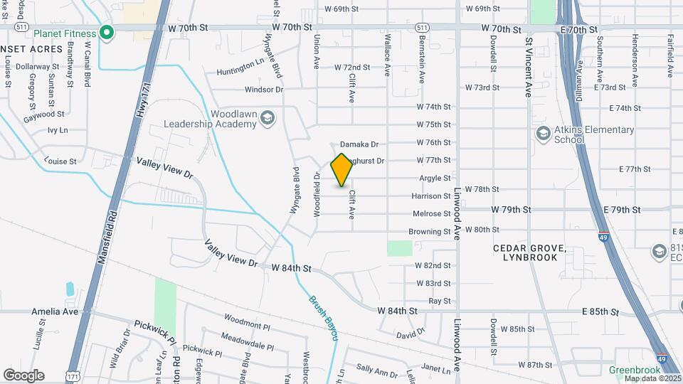 716 Harrison St Map and Location Details