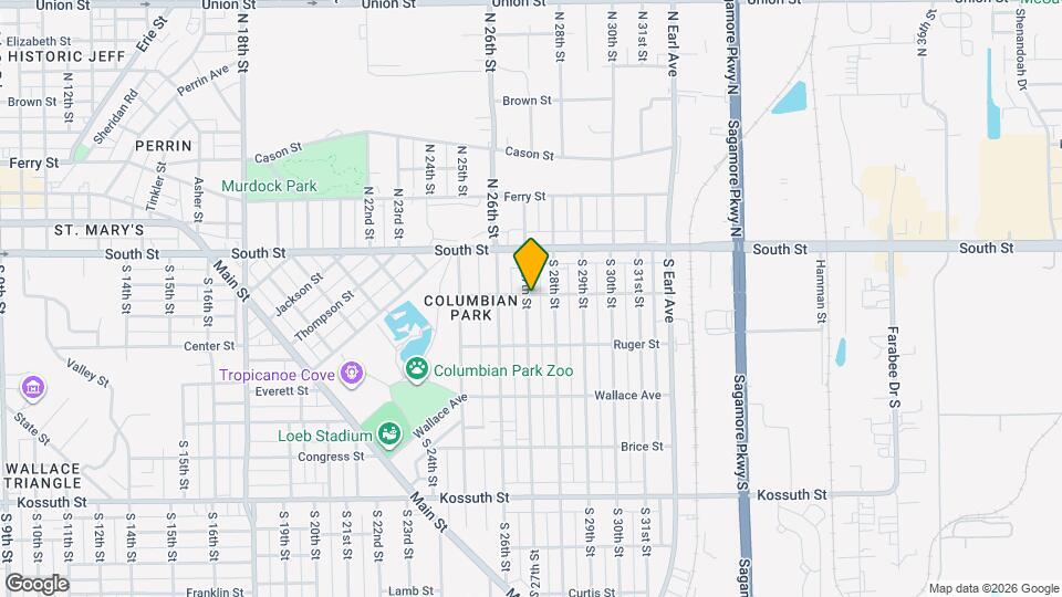 **MOVE-IN SPECIAL** Centrally Located and Remodeled 4BR Home Mapa y Detalles de la Ubicación
