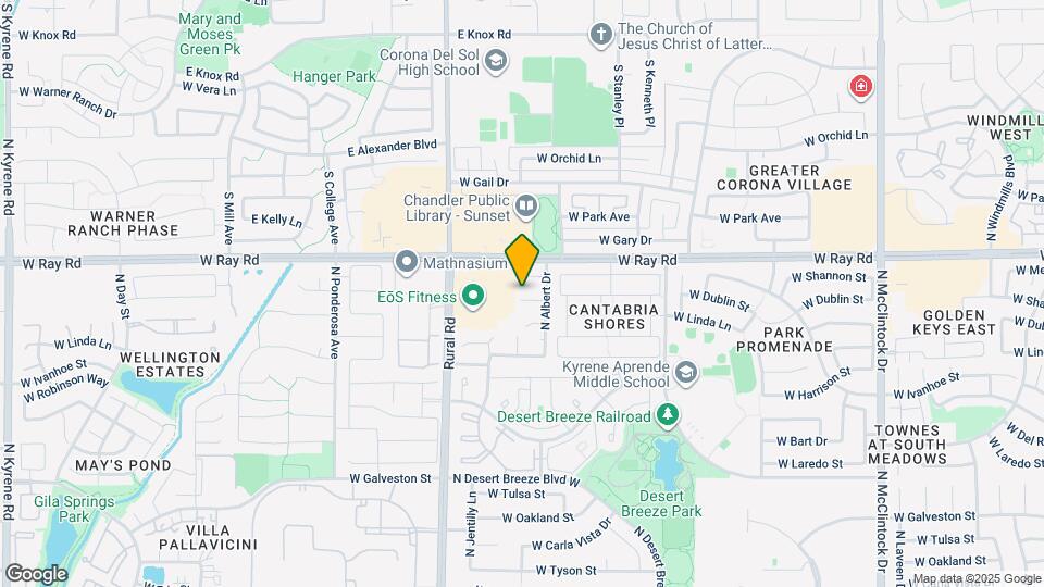 4822 W Dublin Ct Map and Location Details