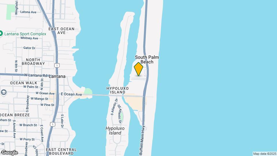 4201 S Ocean Blvd Map and Location Details