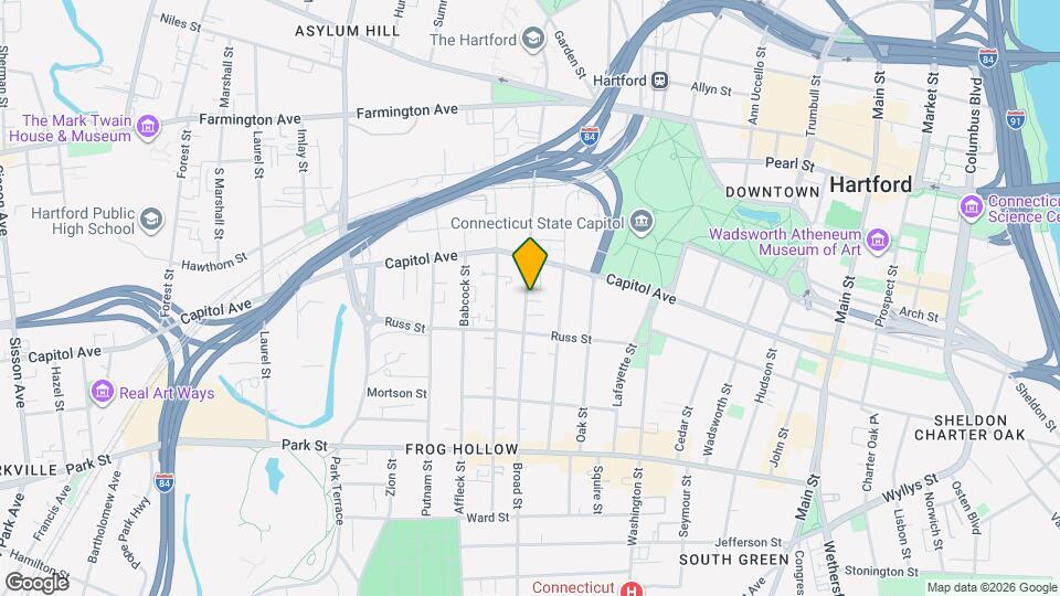 512 Broad St Map and Location Details