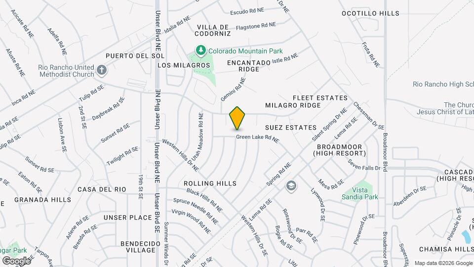 2261 Green Lake Rd NE Map and Location Details